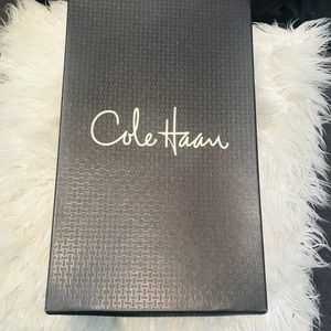 Cole Hann Dark Brown low heel Boots size 7